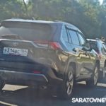 У Воскресенского кладбища в Саратове произошла тройная авария