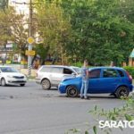 В Энгельсе на оживленном перекрестке произошло ДТП