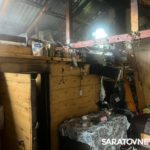 Бабушка с внучкой получили ожоги на пожаре на даче в Заводском районе