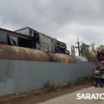 В энгельсской промзоне горит масло в ёмкостях: есть погибший