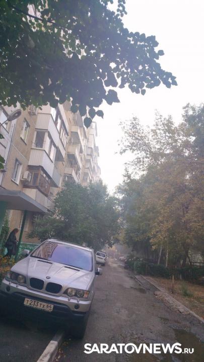 В Саратове горит мусоропровод в многоэтажке на улице Зарубина В Саратове горит мусоропровод в многоэтажке на улице Зарубина
