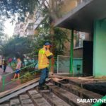 В Саратове горит мусоропровод в многоэтажке на улице Зарубина В Саратове горит мусоропровод в многоэтажке на улице Зарубина
