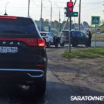 В Юбилейном Hyundai протаранил Infiniti на съезде с Вешней