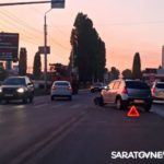 «Ладу» выкинуло на встречку после столкновения с Renault на Шехурдина