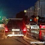 Две «Лады» создали длинную пробку на Тархова в Саратове