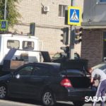 ДТП с эвакуатором заблокировало движение на Соколовой в Саратове