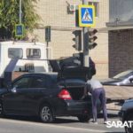 ДТП с эвакуатором заблокировало движение на Соколовой в Саратове