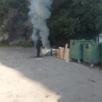 Житель Энгельса устроил пожар, обжигая холодильник на металл