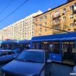 Транспортный коллапс на Московской в Саратове: не ходят четыре троллейбусных маршрута Транспортный коллапс на Московской в Саратове: не ходят четыре троллейбусных маршрута