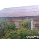 Утром в Балаковском районе горел деревянный дом