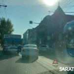 В Саратове встали троллейбусы из-за аварии энгельсского автобуса В Саратове встали троллейбусы из-за аварии энгельсского автобуса