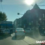 В Саратове встали троллейбусы из-за аварии энгельсского автобуса В Саратове встали троллейбусы из-за аварии энгельсского автобуса