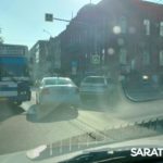 В Саратове встали троллейбусы из-за аварии энгельсского автобуса В Саратове встали троллейбусы из-за аварии энгельсского автобуса