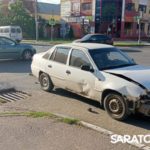 В Энгельсе на перекрестке столкнулись два автомобиля В Энгельсе на перекрестке столкнулись два автомобиля