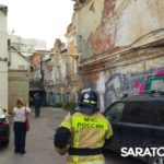 В Саратове горит памятник архитектуры на Яблочкова | ВИДЕО