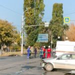 У Cтудгородка в Саратове перевернулся и загорелся «УАЗ»: водитель не выжил