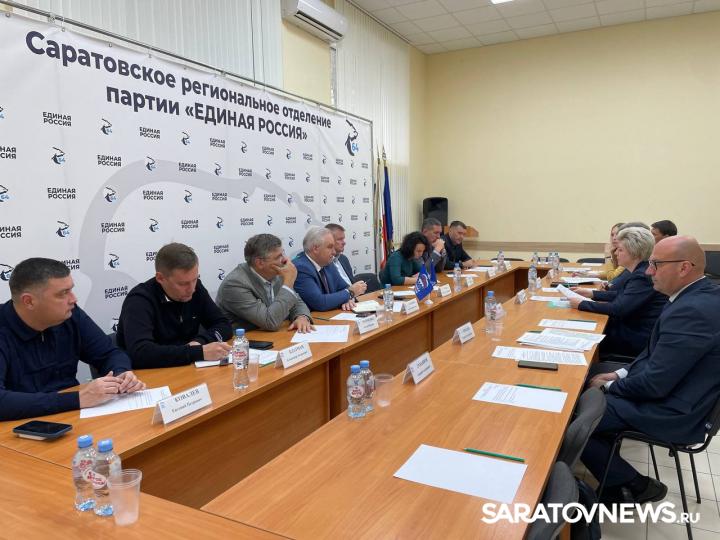 Депутаты «Единой России» не снимают с контроля реализацию крупных инфраструктурных проектов в Саратове Депутаты «Единой России» не снимают с контроля реализацию крупных инфраструктурных проектов в Саратове