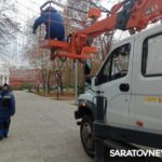 Саратов уже начали украшать к Новому году
