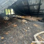 В Курдюме горел дачный дом В Курдюме горел дачный дом