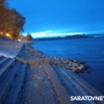 Жители Энгельса обеспокоены обмелевшей Волгой