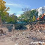 В Саратове сравняли с землей сгоревший Дом купеческого пароходства