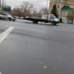 На мосту Саратов — Энгельс загорелся автомобиль