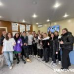 В энгельсском экопункте прошли обучающие занятия для лицеистов