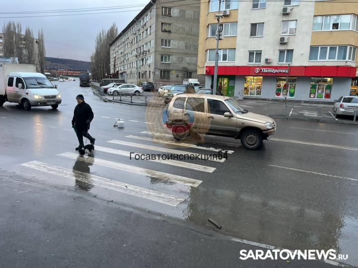 На Крымской в Саратове «Нива» сбила женщину На Крымской в Саратове «Нива» сбила женщину