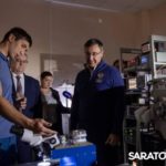 Глава Минобрнауки России Валерий Фальков ознакомился с передовыми разработками молодых ученых и студентов Саратовского госуниверситета Глава Минобрнауки России Валерий Фальков ознакомился с передовыми разработками молодых ученых и студентов Саратовского госуниверситета
