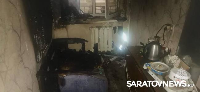 Молодой мужчина пострадал на пожаре в Балакове Молодой мужчина пострадал на пожаре в Балакове