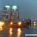На Усть-Курдюмском шоссе в Саратове «Лада» врезалась в «Мазду» На Усть-Курдюмском шоссе в Саратове «Лада» врезалась в «Мазду»