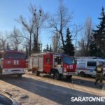 На проспекте 50 лет Октября в Саратове горело кафе
