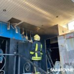 На проспекте 50 лет Октября в Саратове горело кафе