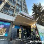 На проспекте 50 лет Октября в Саратове горело кафе