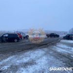 Двое погибли в массовой в автокатастрофе у саратовских Дубков