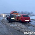 Двое погибли в массовой в автокатастрофе у саратовских Дубков
