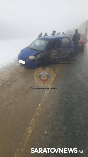 Автоледи пострадала в массовом ДТП в Гагаринском районе Саратова Автоледи пострадала в массовом ДТП в Гагаринском районе Саратова