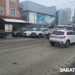 ДТП возле цирка затруднило движение в центре Саратова