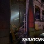 В Татищевском районе горела саратовская электричка