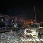 В Татищевском районе горела саратовская электричка