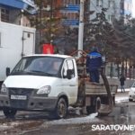 В Саратове по Вольской течет поток к юридической академии| ВИДЕО В Саратове по Вольской течет поток к юридической академии| ВИДЕО