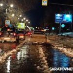 После коммунальной аварии в Солнечном улица Тархова в ледяных торосах После коммунальной аварии в Солнечном улица Тархова в ледяных торосах
