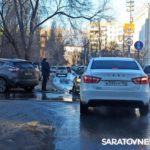 В Саратове «14-я» влетела в Nissan