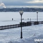 Жители Саратова игнорируют запреты выхода на лед Жители Саратова игнорируют запреты выхода на лед