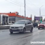 В Саратове у автомобиля Hyundai оторвало дверь после столкновения с Lifan