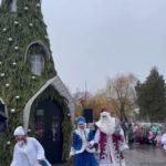 В городском парке Саратова открылась новогодняя Елка-дом
