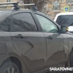 У Дворца пионеров Саратове «КамАЗ» врезался в «Ладу»