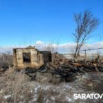 В саратовском селе мужчина погиб на пожаре