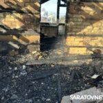 В Саратове жильцы спаслись из горящего дома в Волжском районе