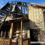 В Саратове жильцы спаслись из горящего дома в Волжском районе